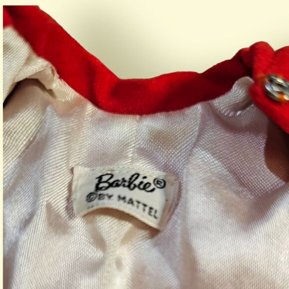 Vtg Barbie Red Flare partial outfit - Picture 10 of 12